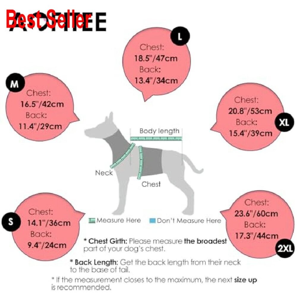 Waterproof Dog Puffer Jacket Fleece Lined Windproof Cold Weather Snowsuit - Picture 6 of 7